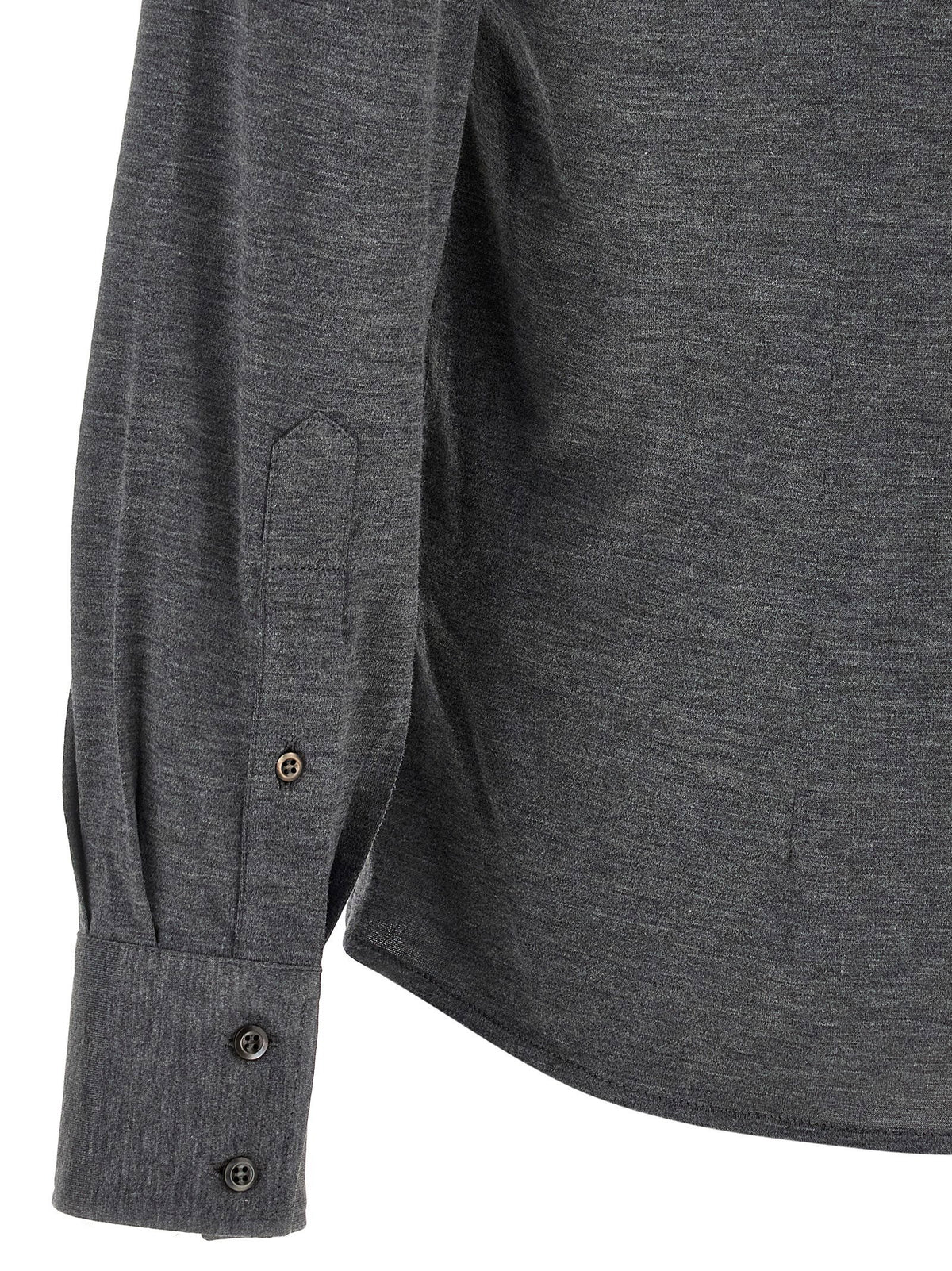 Brunello Cucinelli Cotton And Silk Shirt