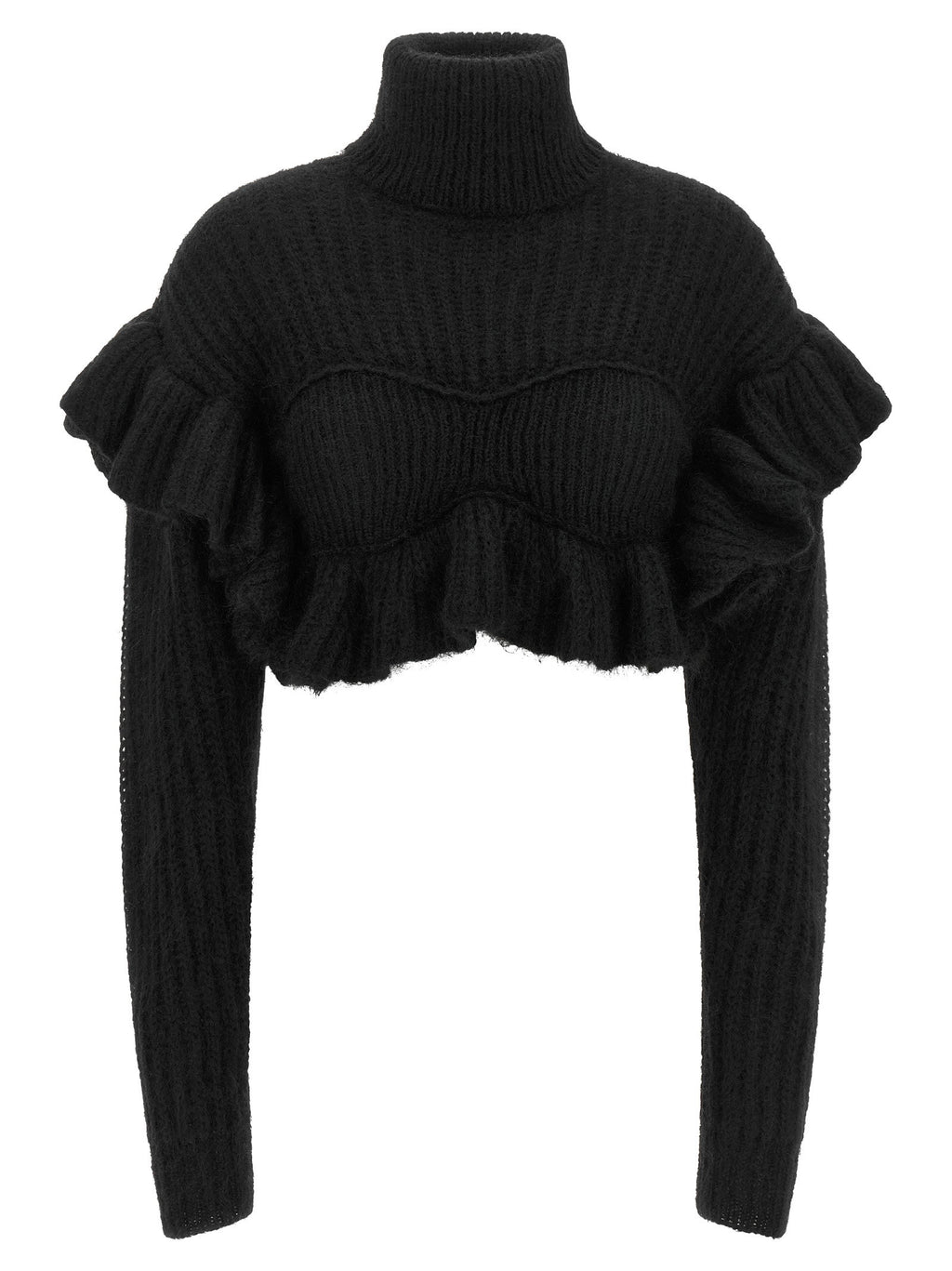Elisabetta Franchi Ruffle Sweater