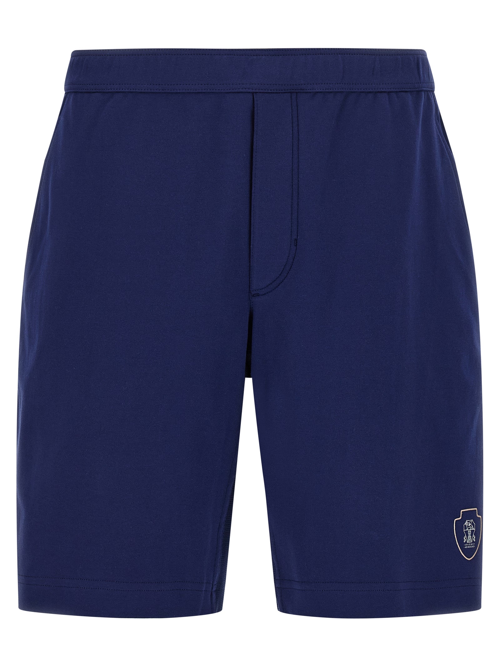 Brunello Cucinelli Interlock Cotton Bermuda Shorts