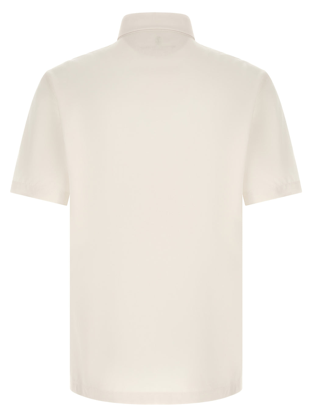 Brunello Cucinelli Heraldic Logo Polo Shirt
