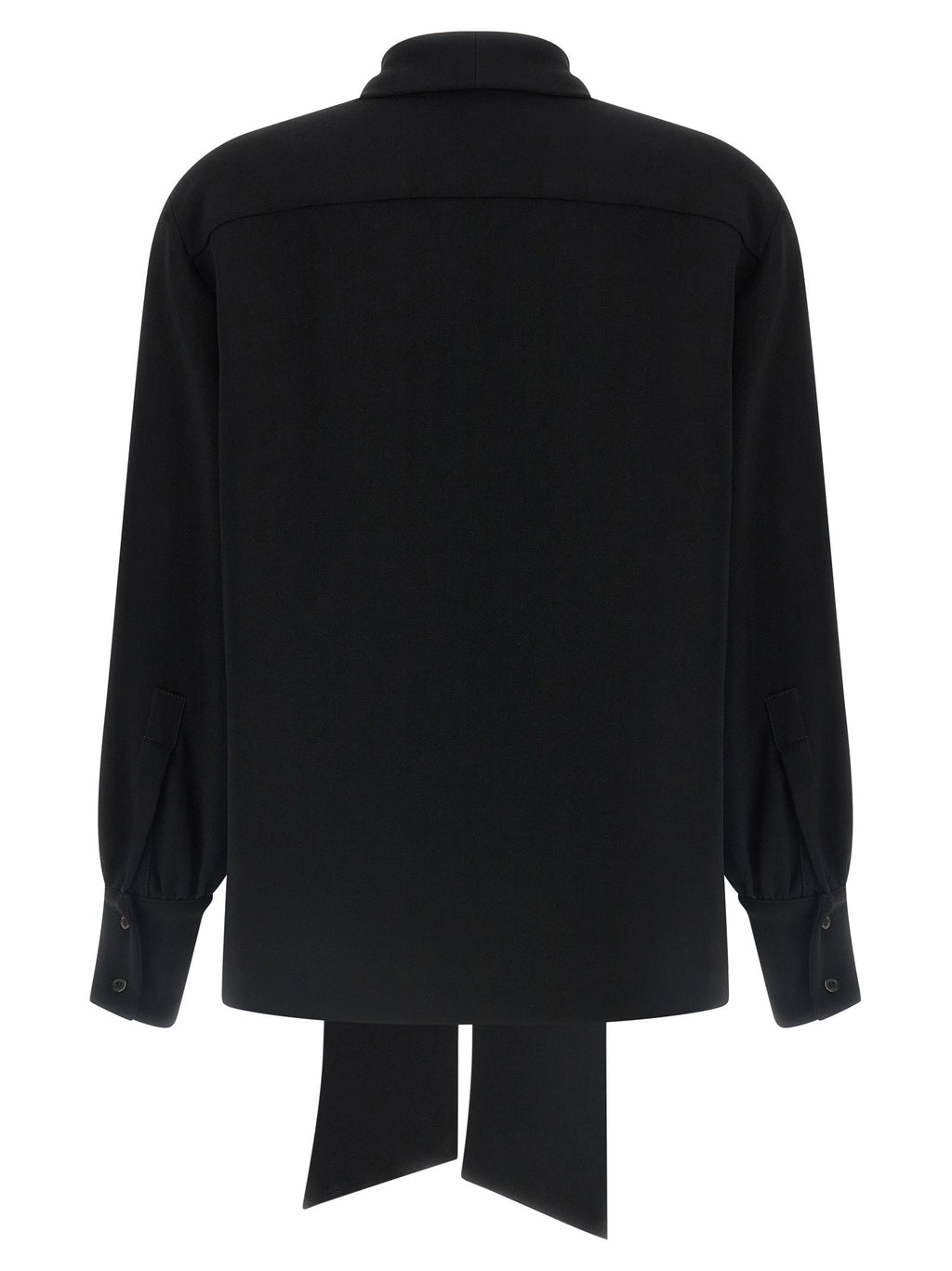 Alberto Biani Lavallière Neck Blouse