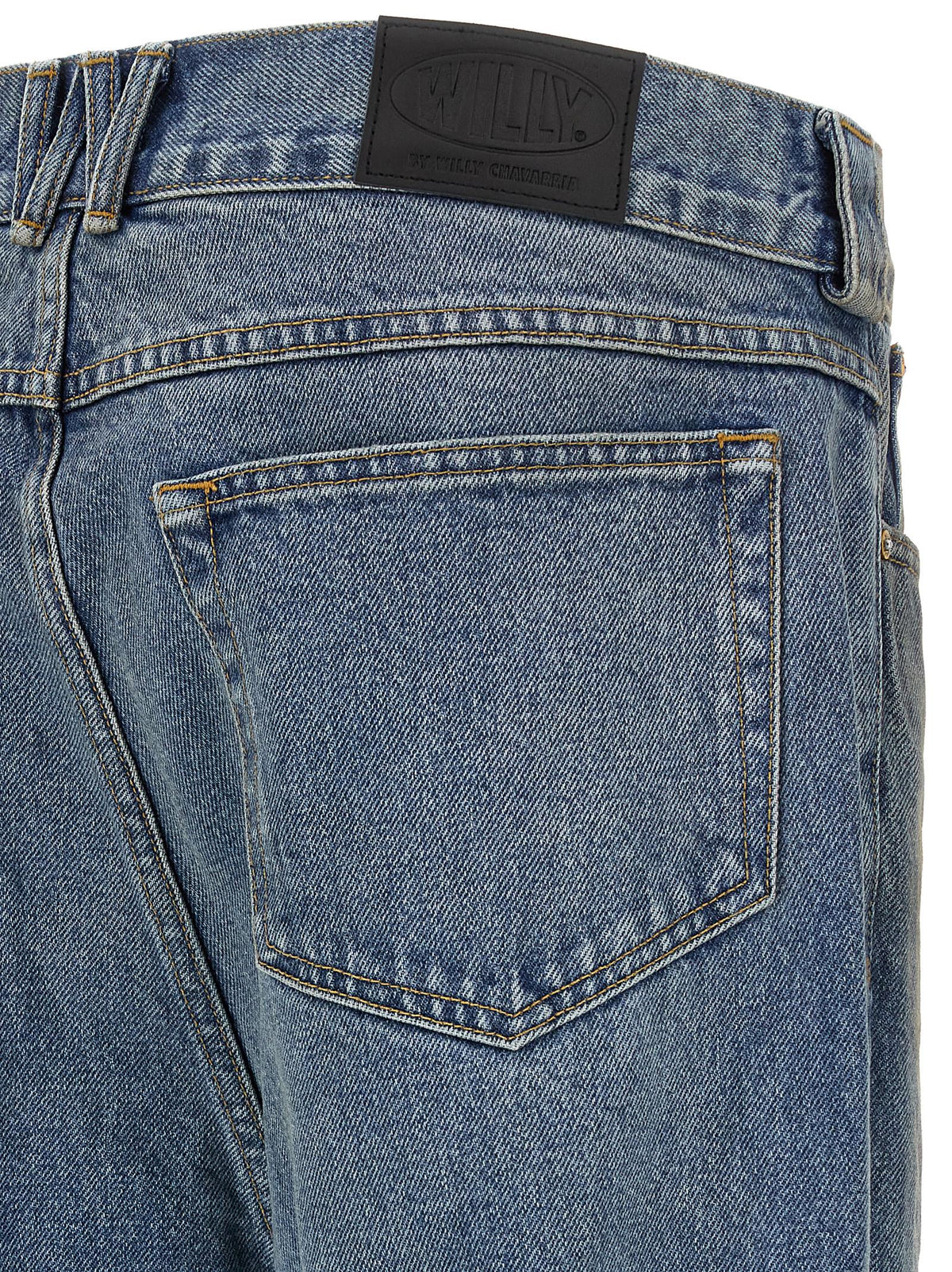 Willy Chavarria Flared Jeans