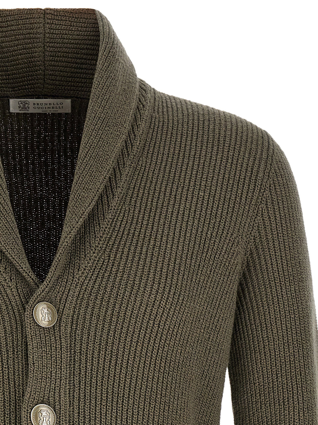 Brunello Cucinelli Malfilé Cotton Cardigan