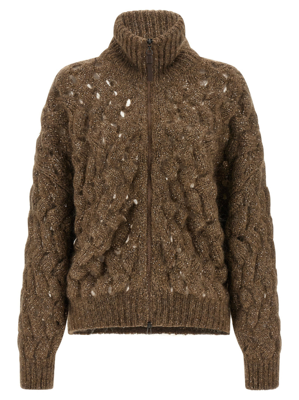 Brunello Cucinelli Dazzling Waves Cardigan