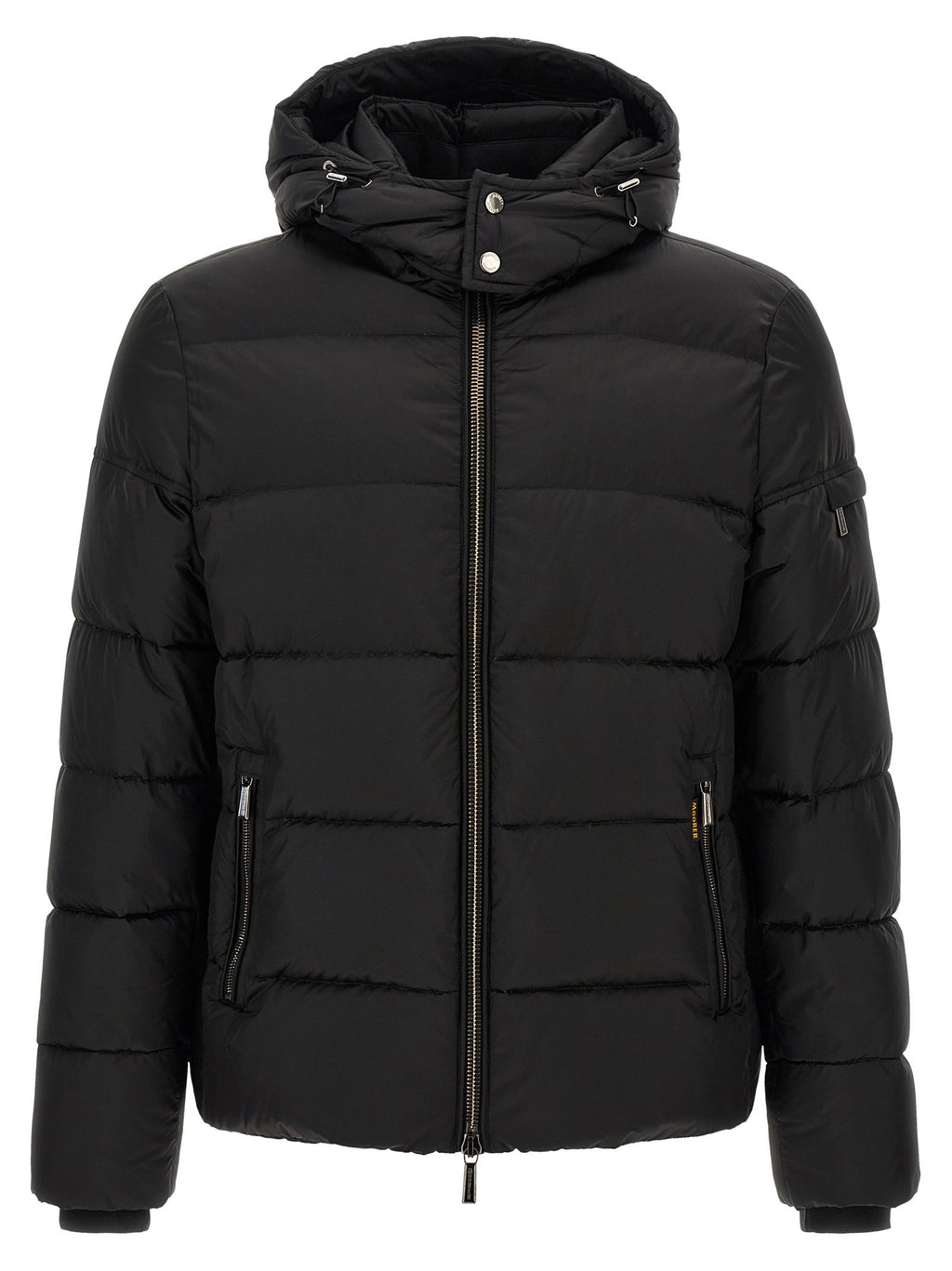 Moorer Brett Bomber Jacket - Acqua Line