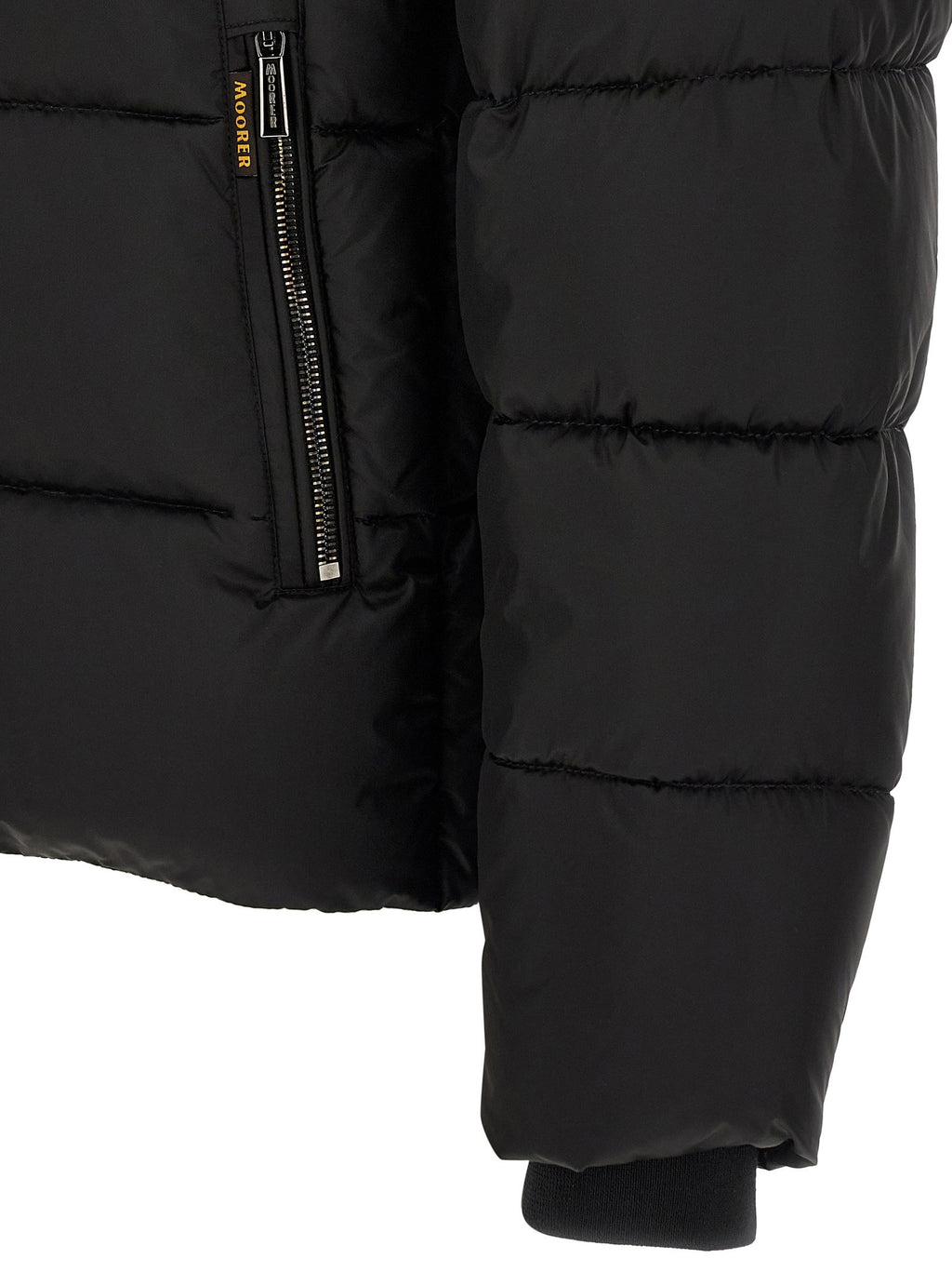 Moorer Brett Bomber Jacket - Acqua Line