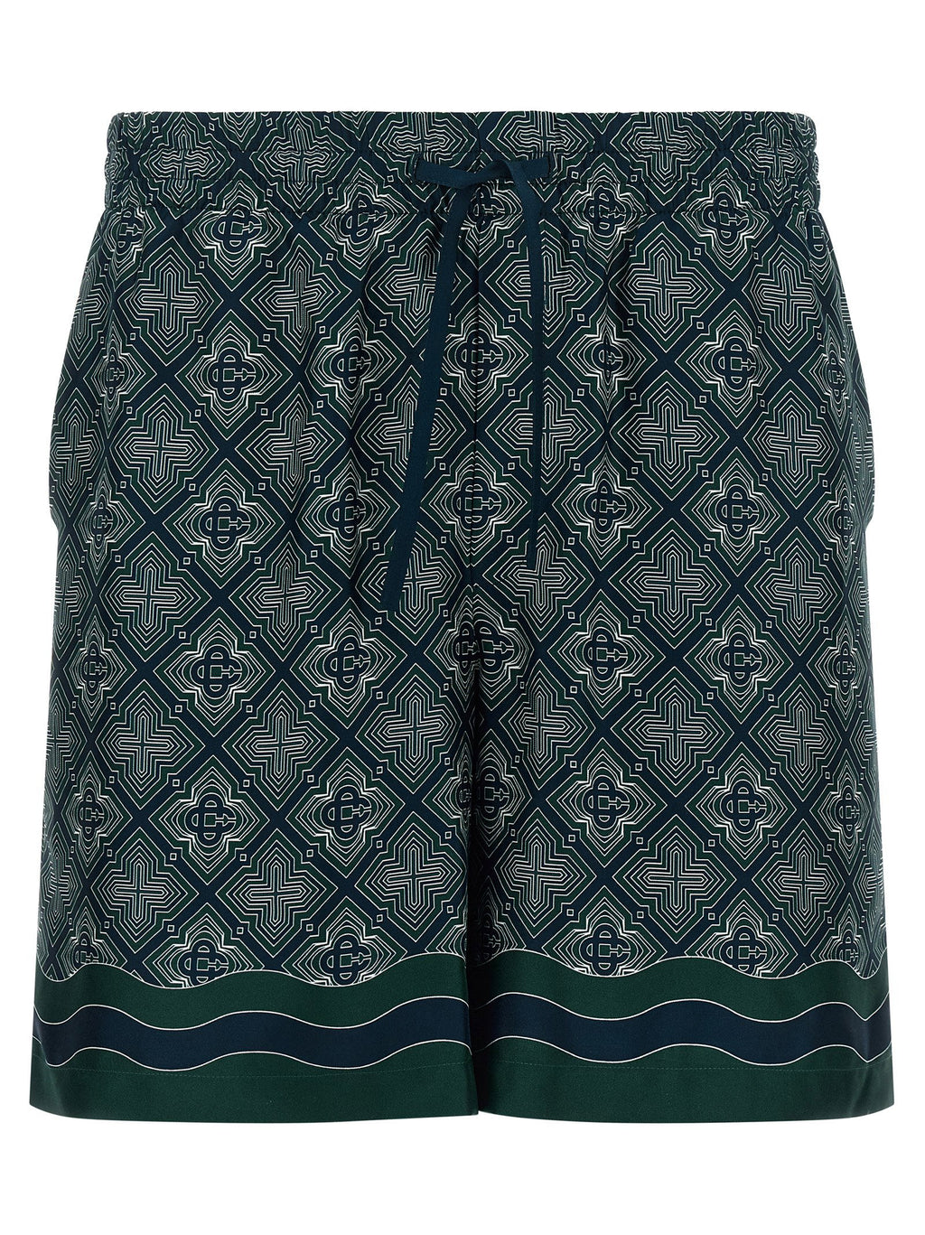 Casablanca Radiating Monogram Shorts