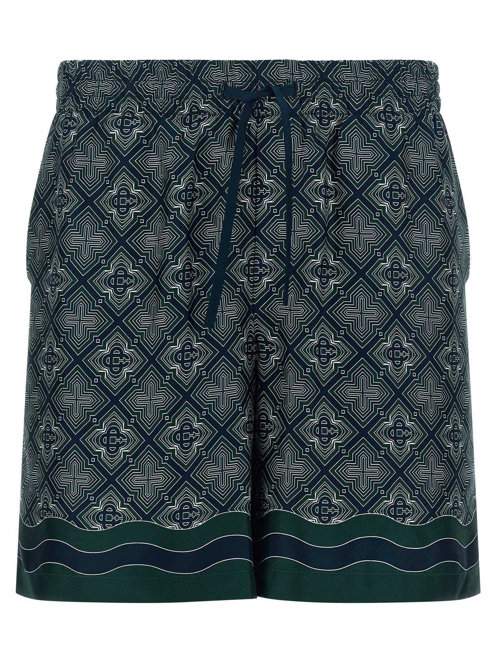 Casablanca Radiating Monogram Shorts