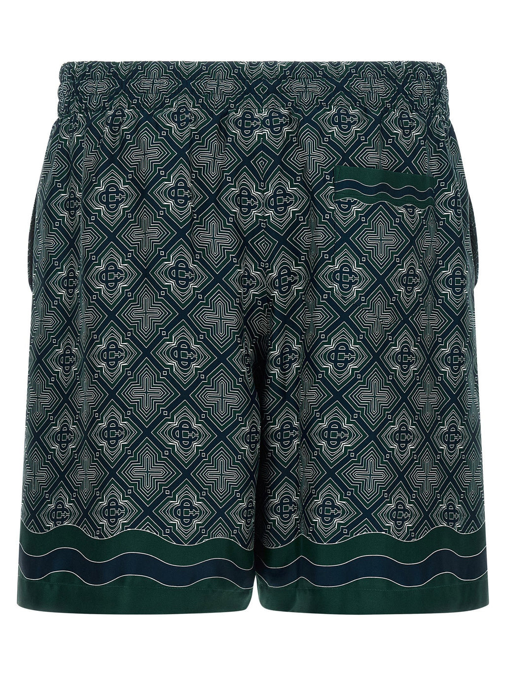 Casablanca Radiating Monogram Shorts
