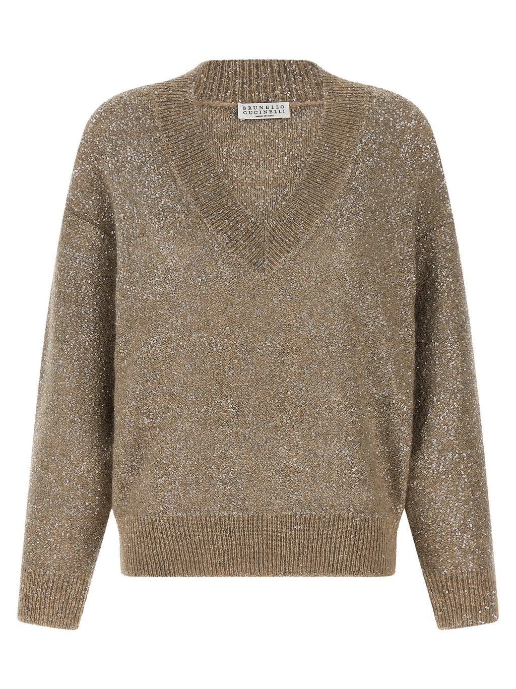 Brunello Cucinelli Dazzling Texture Sweater