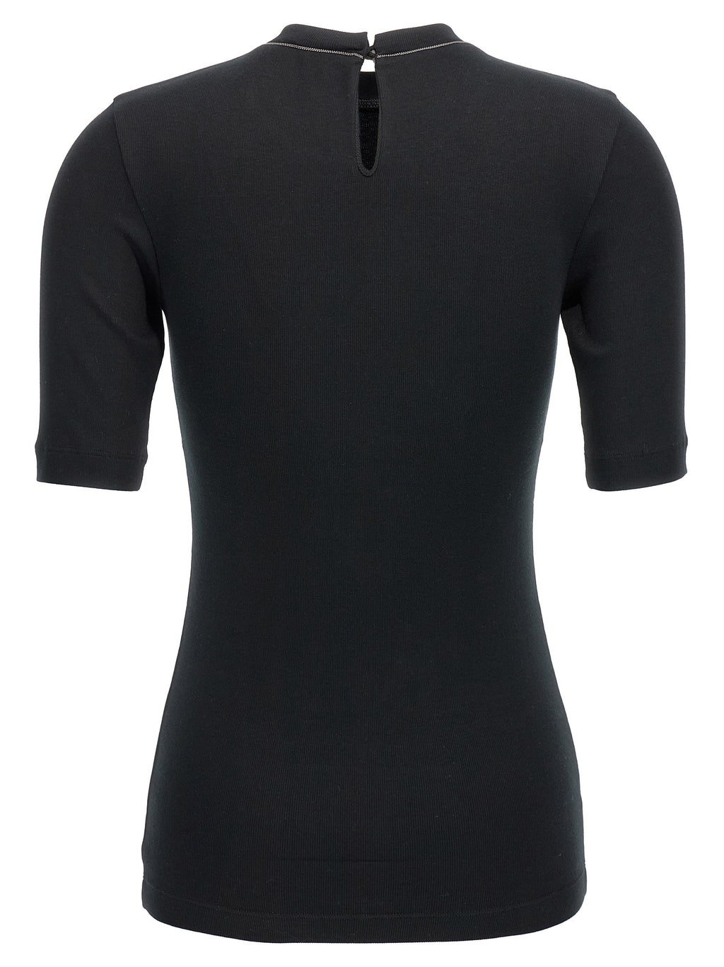 Brunello Cucinelli Monile Ribbed T-shirt