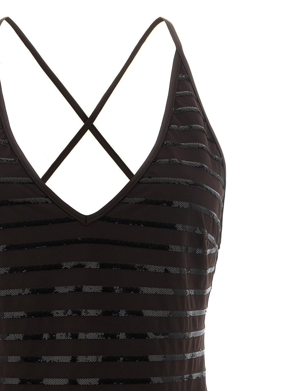 Brunello Cucinelli Dazzling Stripes One-piece Swimsuit