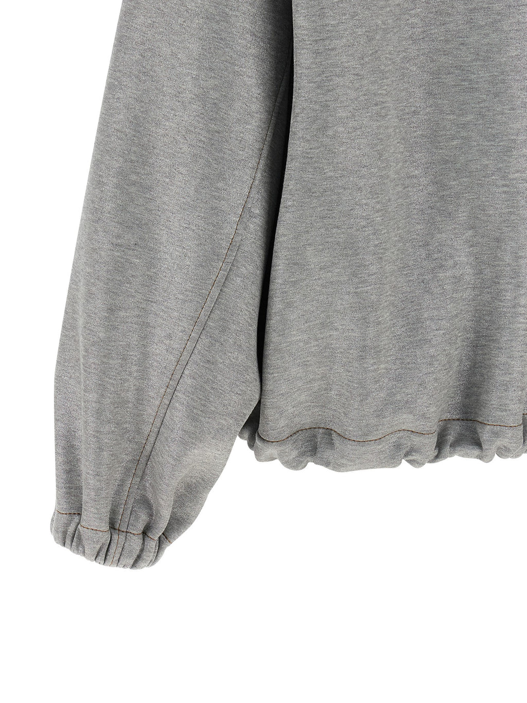 Brunello Cucinelli Shiny Zipper Pull Bomber Jacket