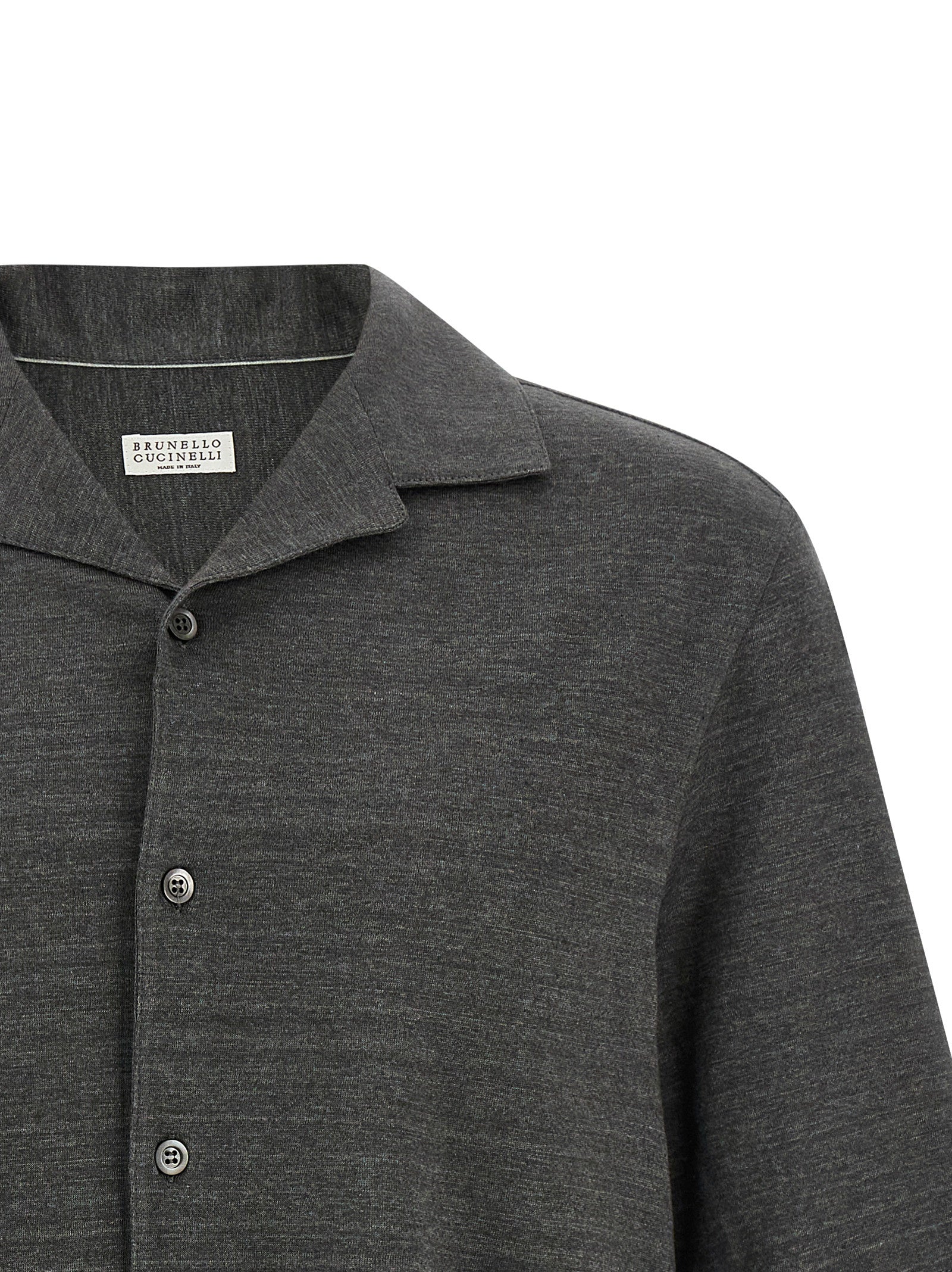 Brunello Cucinelli Camp Collar Shirt