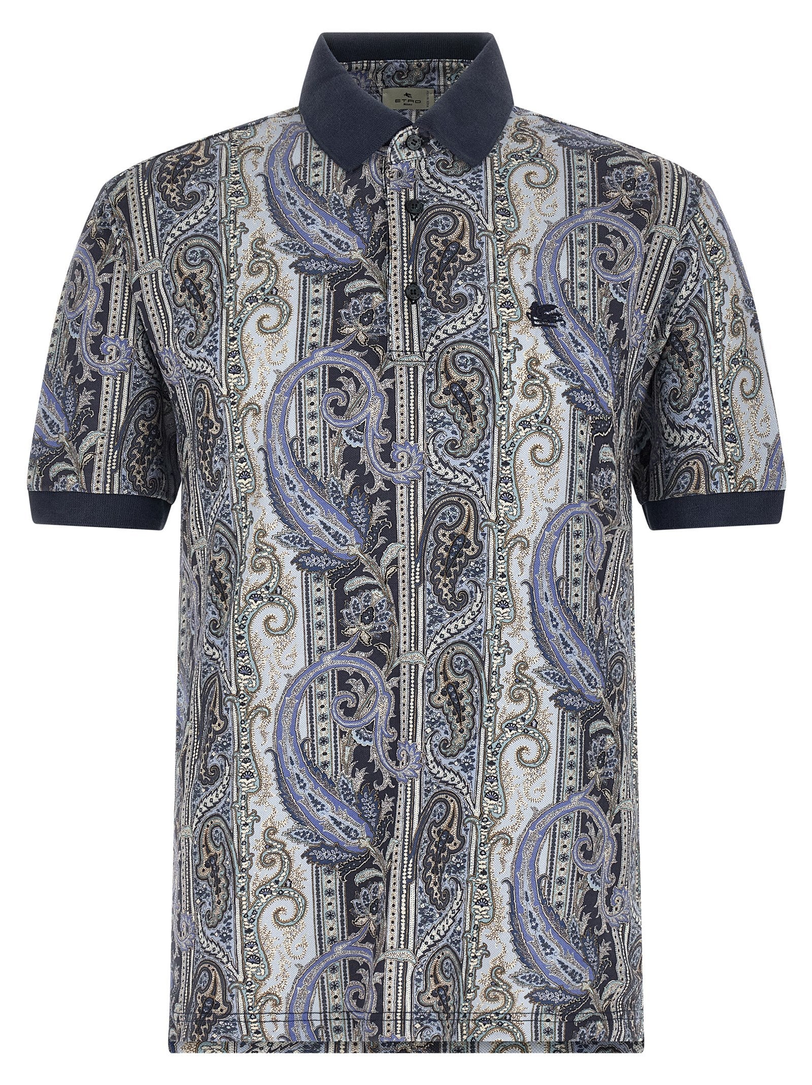 Etro Arnica Paisley Polo Shirt