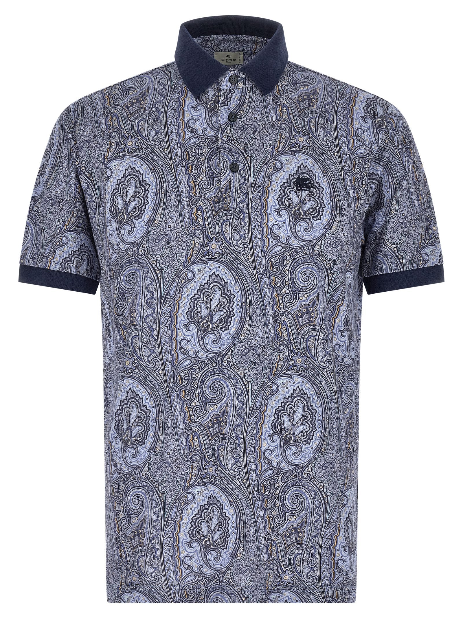 Etro Arnica Paisley Polo Shirt
