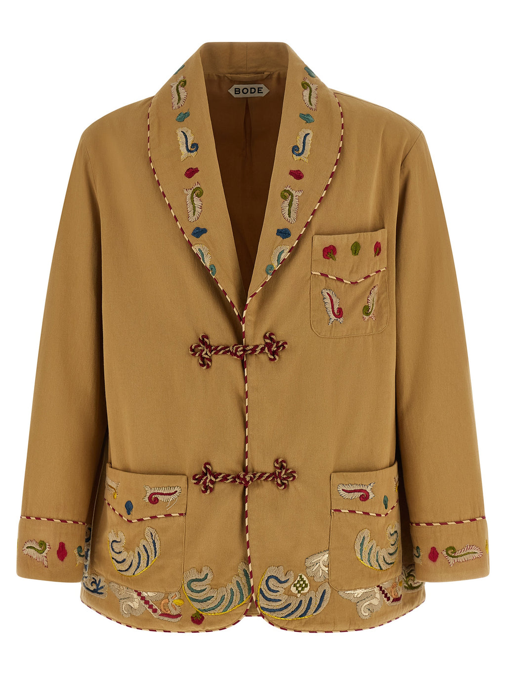 Bode Feather Runner Smoking Blazer