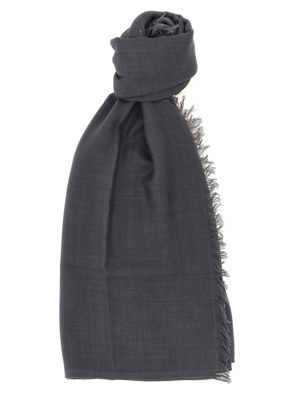 Brunello Cucinelli Stole With Fringed Profiles