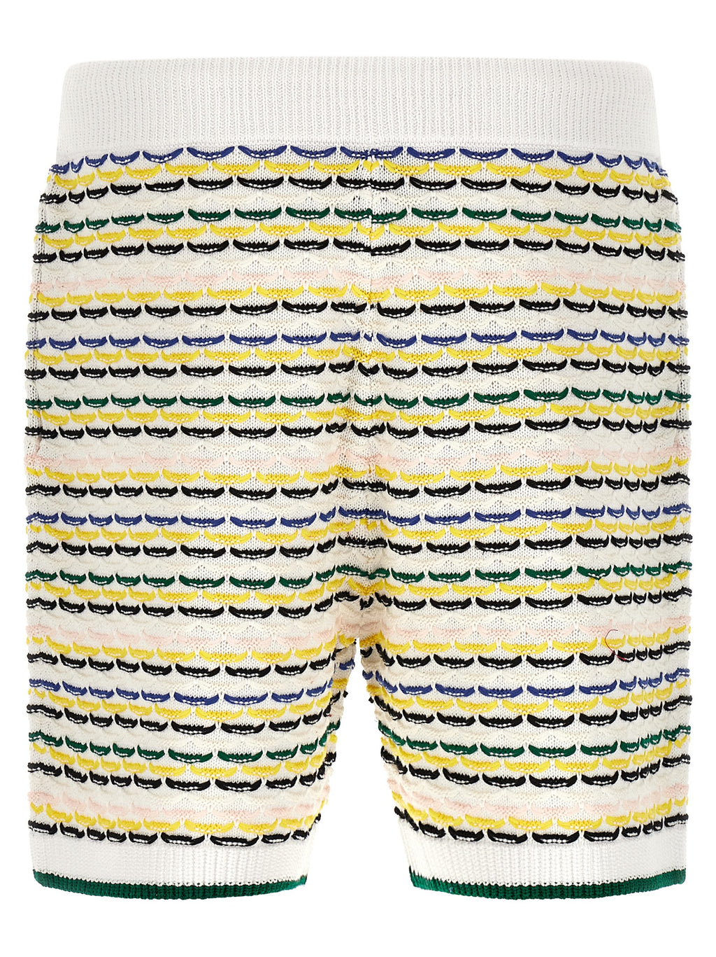 Casablanca Tuck Stitch Bermuda Shorts