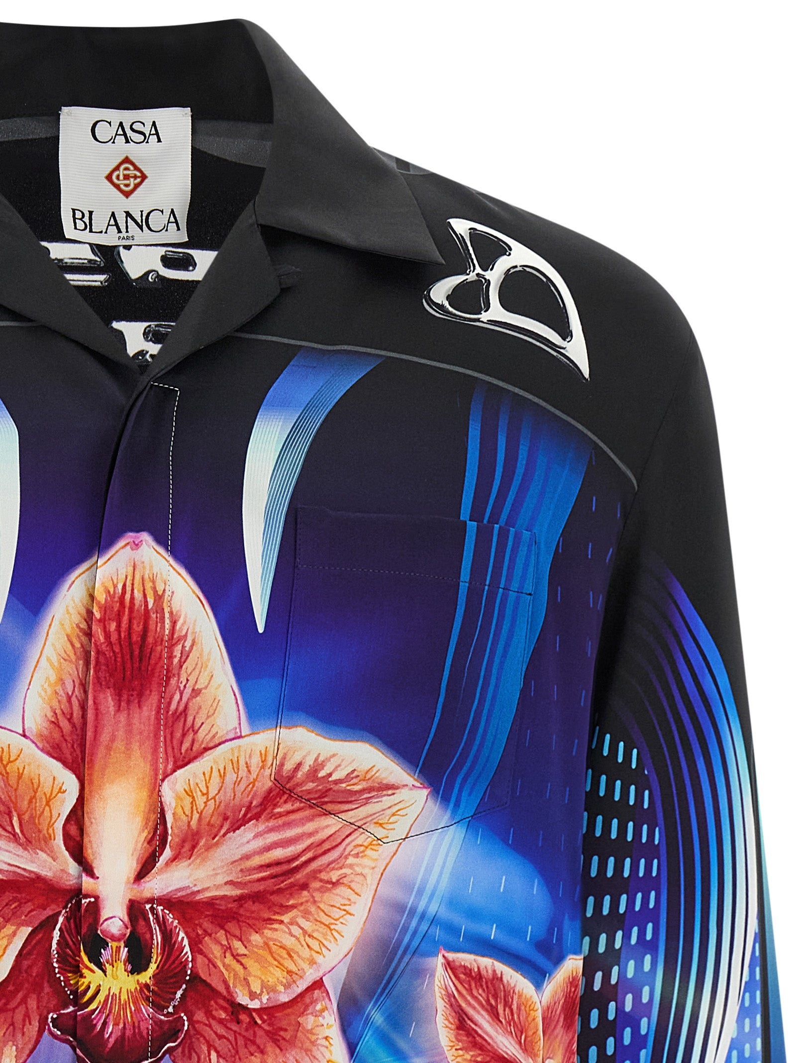 Casablanca Orchid Racer Shirt