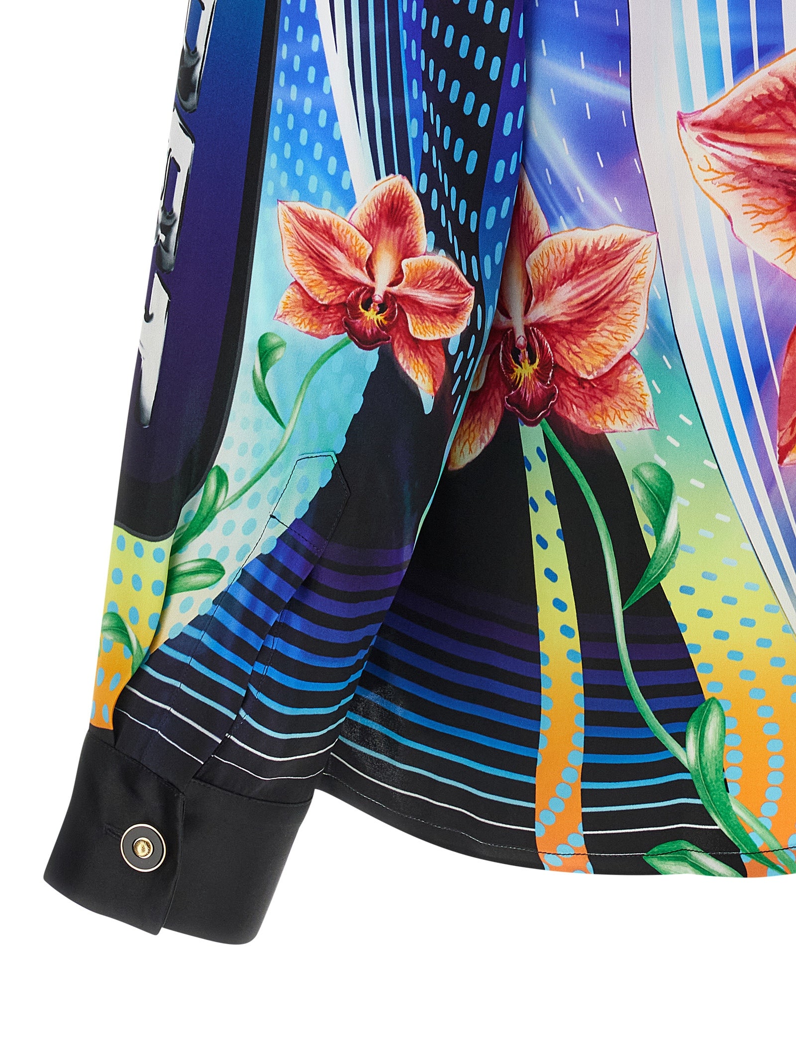 Casablanca Orchid Racer Shirt