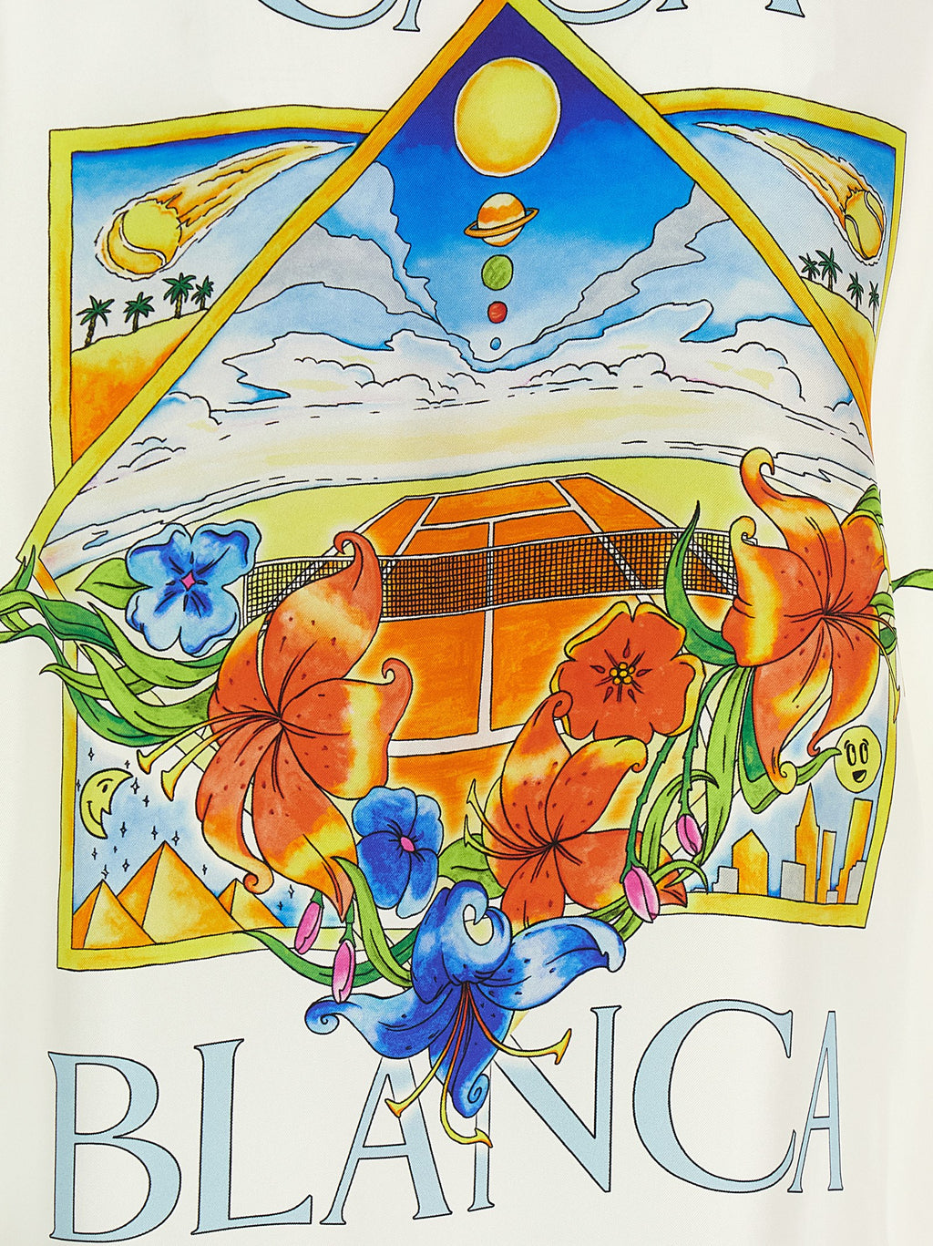 Casablanca Flower Court Icon Shirt