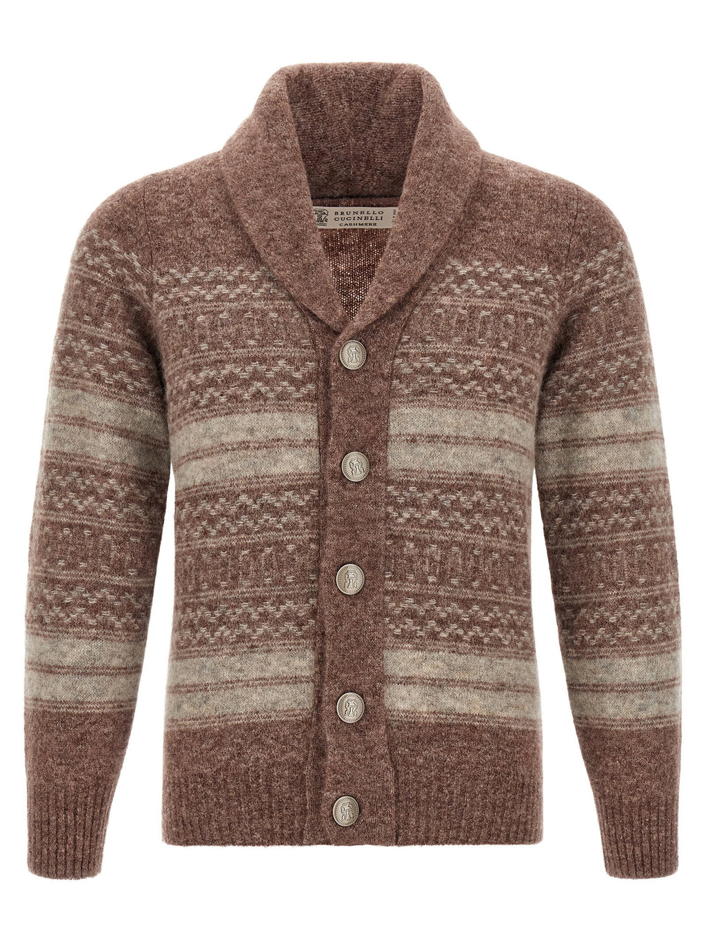 Brunello Cucinelli Nordic Jacquard Cardigan