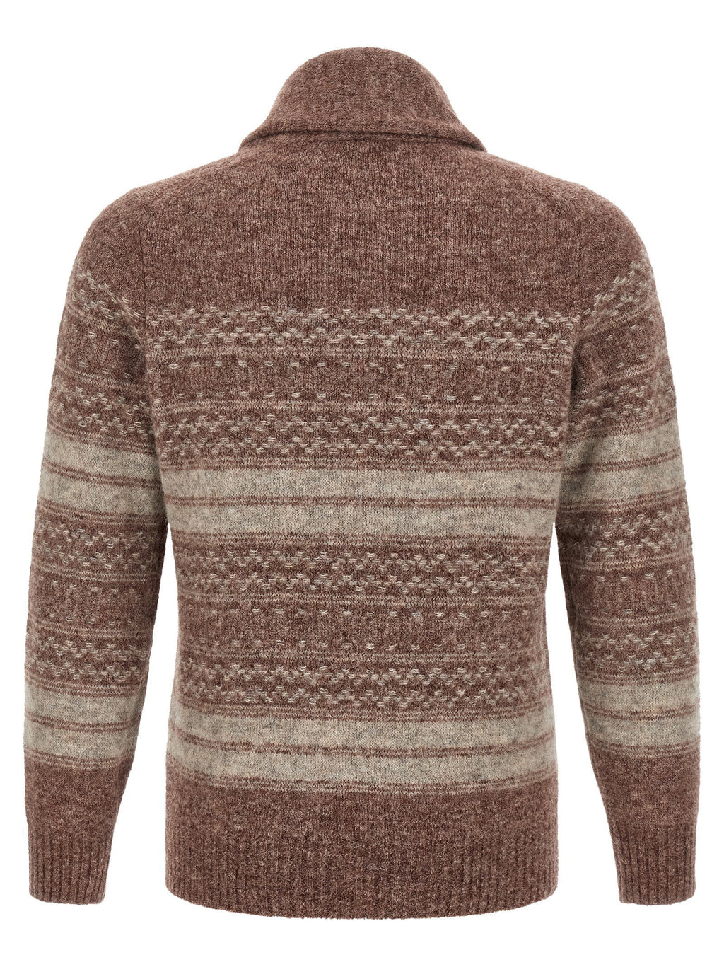 Brunello Cucinelli Nordic Jacquard Cardigan