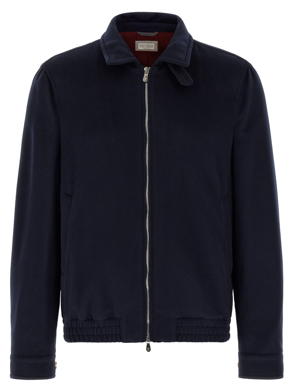 Brunello Cucinelli Wool Bomber Beaver