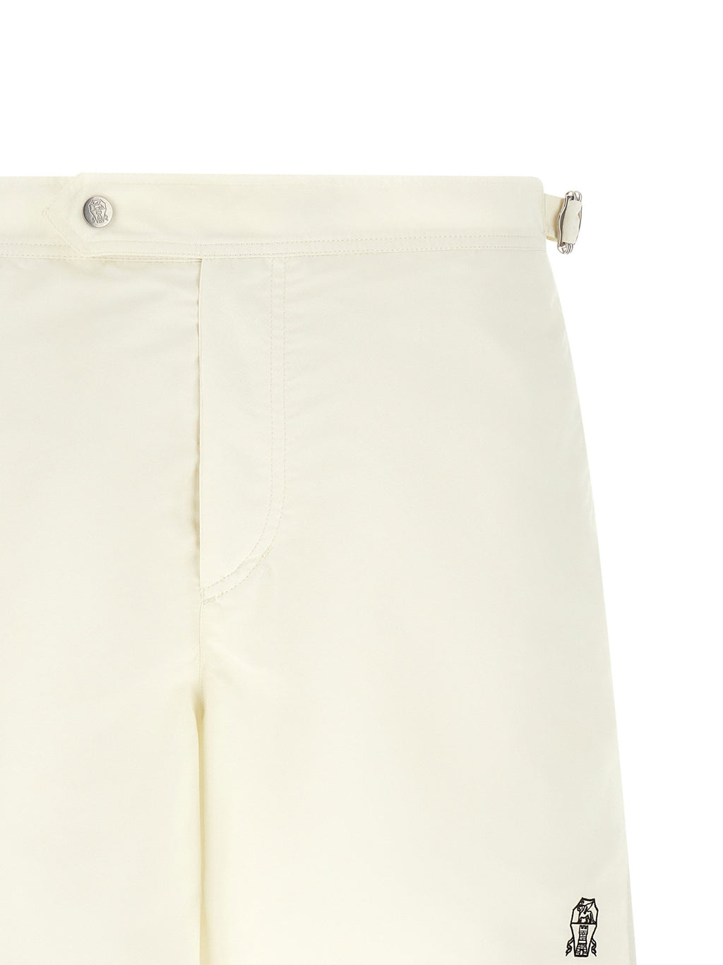 Brunello Cucinelli Logo Embroidery Swimsuit