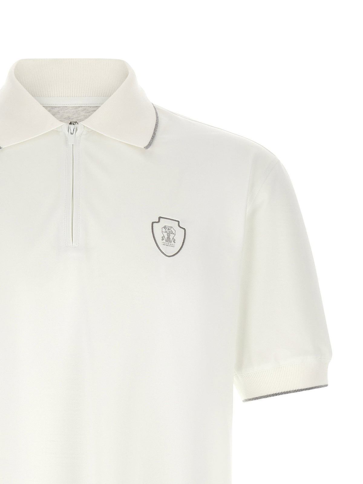 Brunello Cucinelli Techno Piquet Polo Shirt