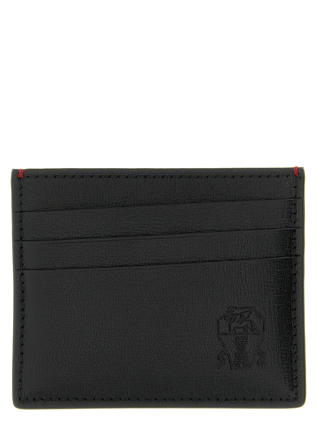 Brunello Cucinelli Heraldic Coat Of Arms Card Holder