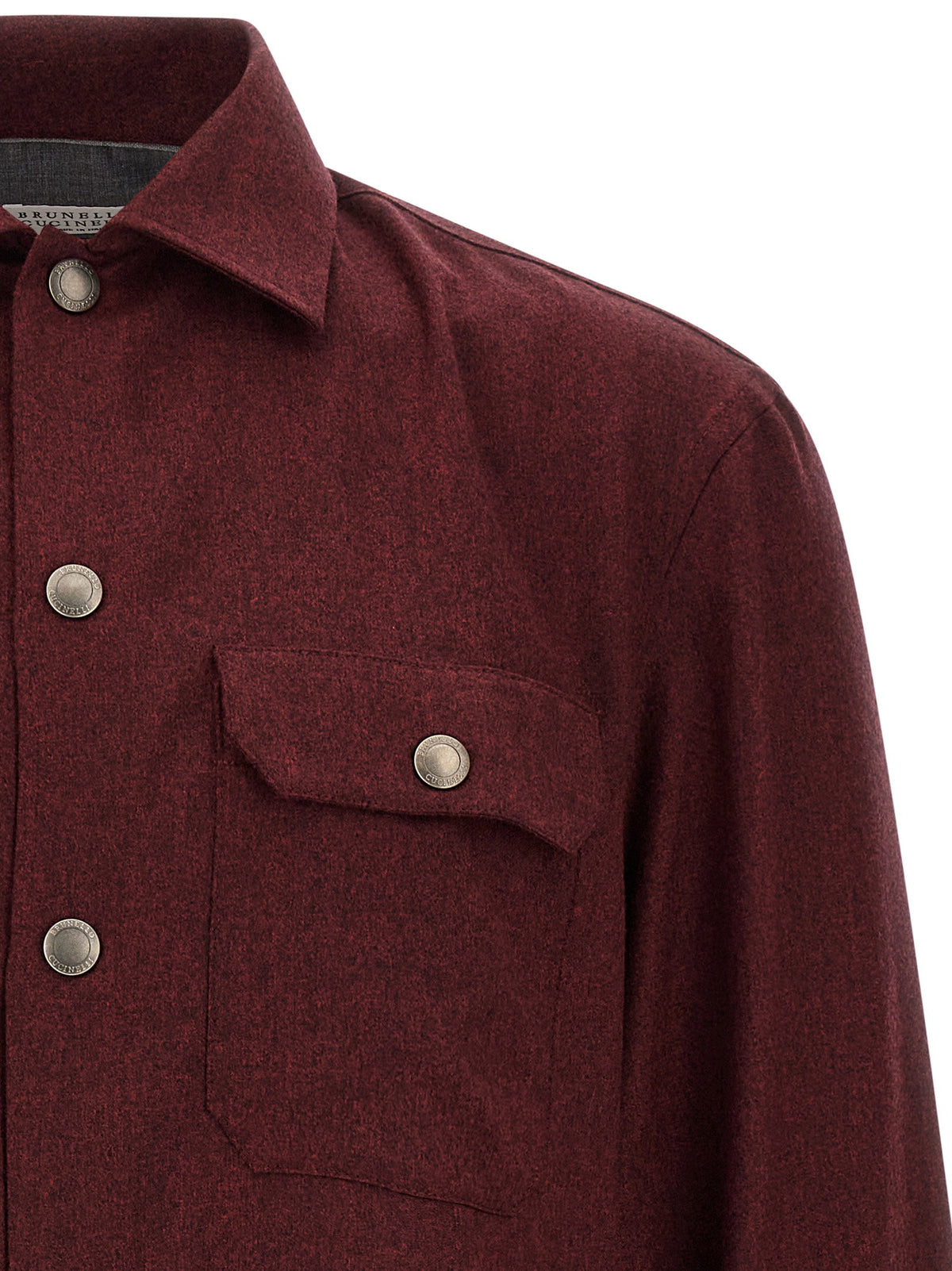Brunello Cucinelli Flannel Overshirt