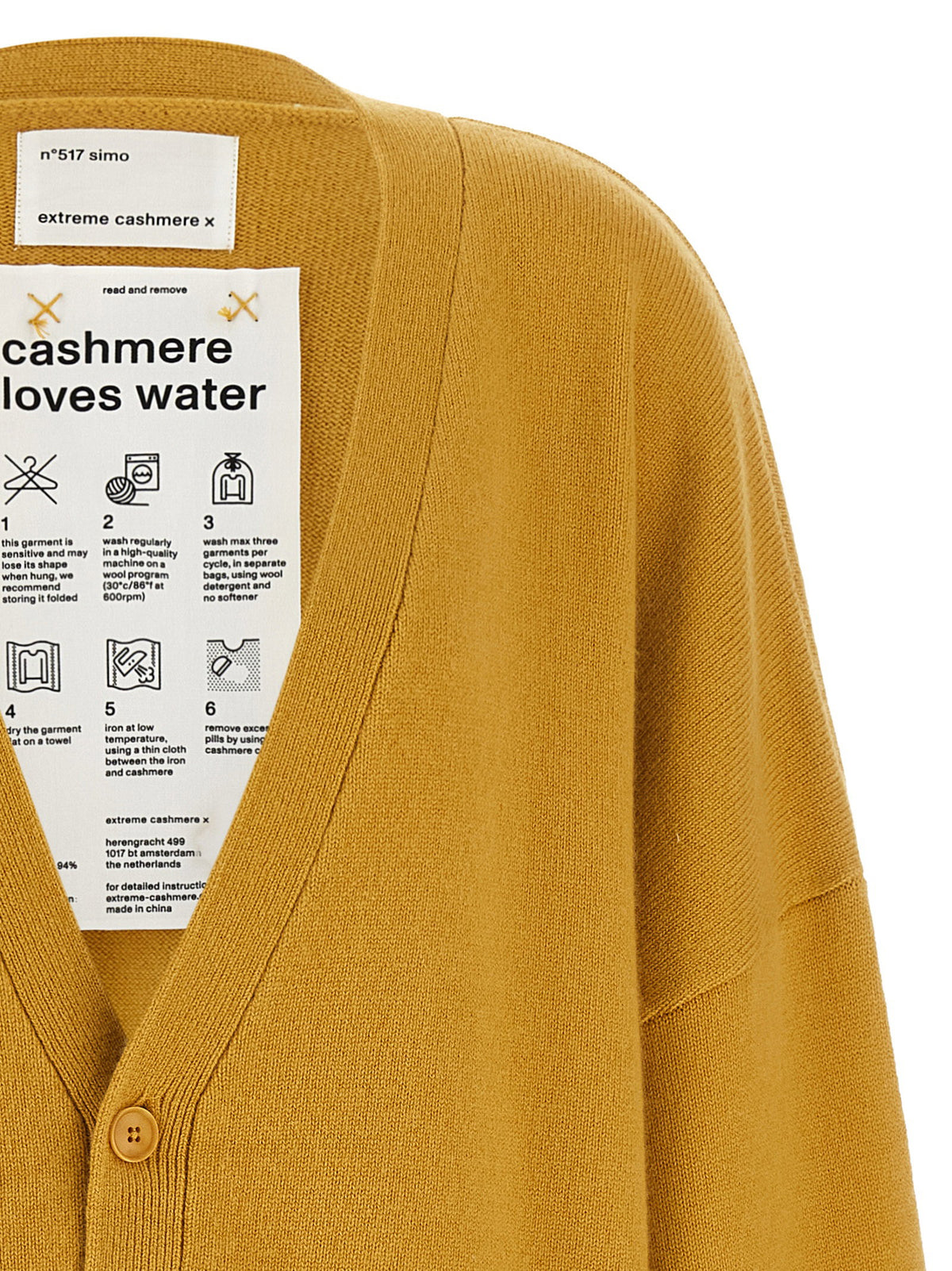 Extreme Cashmere N°517 Simo Cardigan