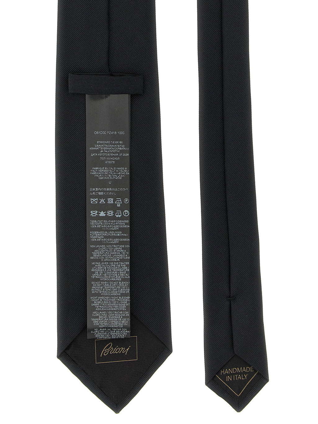 Brioni Silk Twill Tie