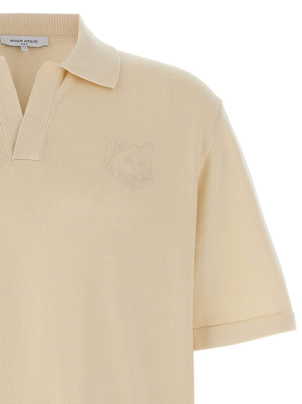 Maison Kitsuné Bold Fox Head Polo Shirt