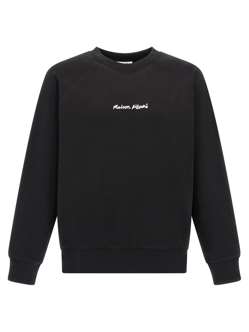 Maison Kitsuné Logo Embroidery Sweatshirt