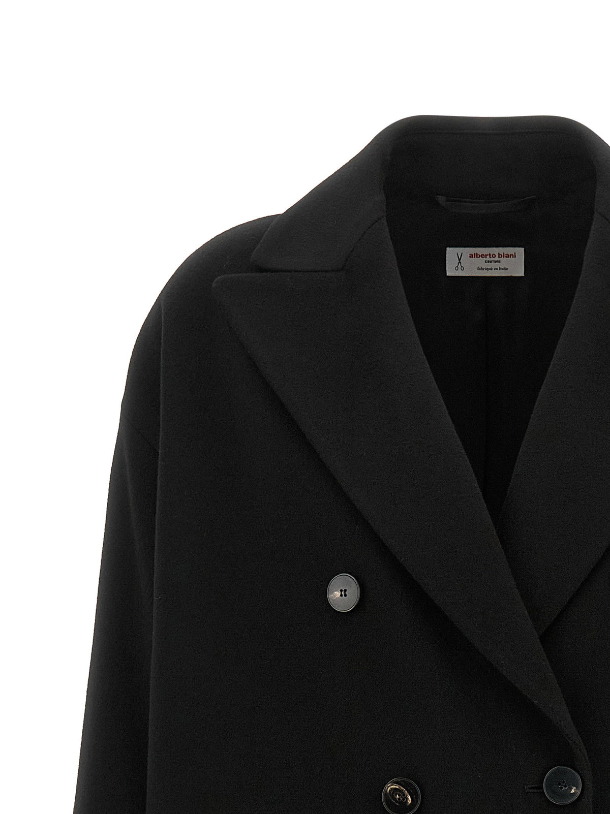 Alberto Biani Double-breasted Wide Coat