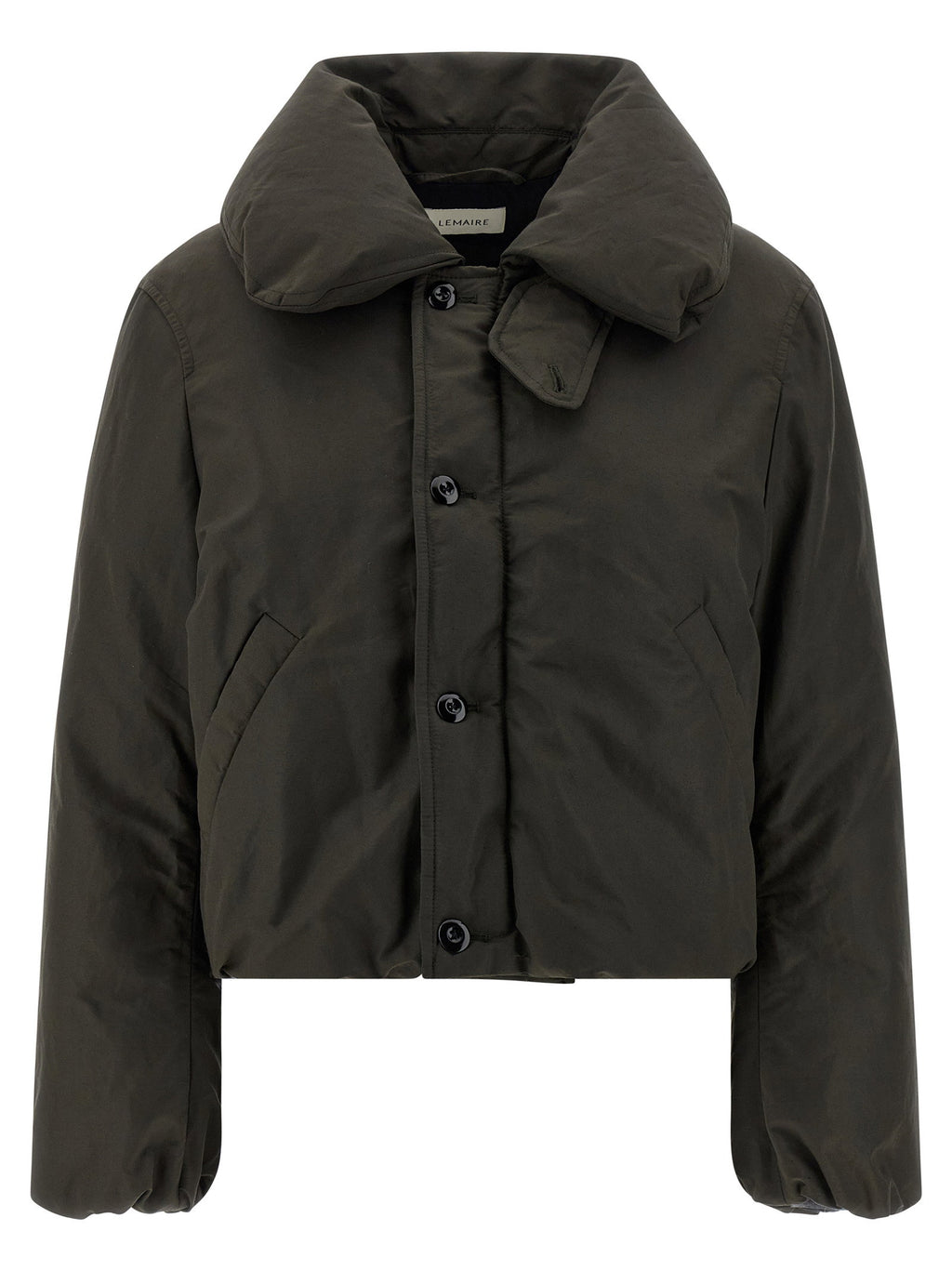 Lemaire Bubble Collar Cropped Down Jacket