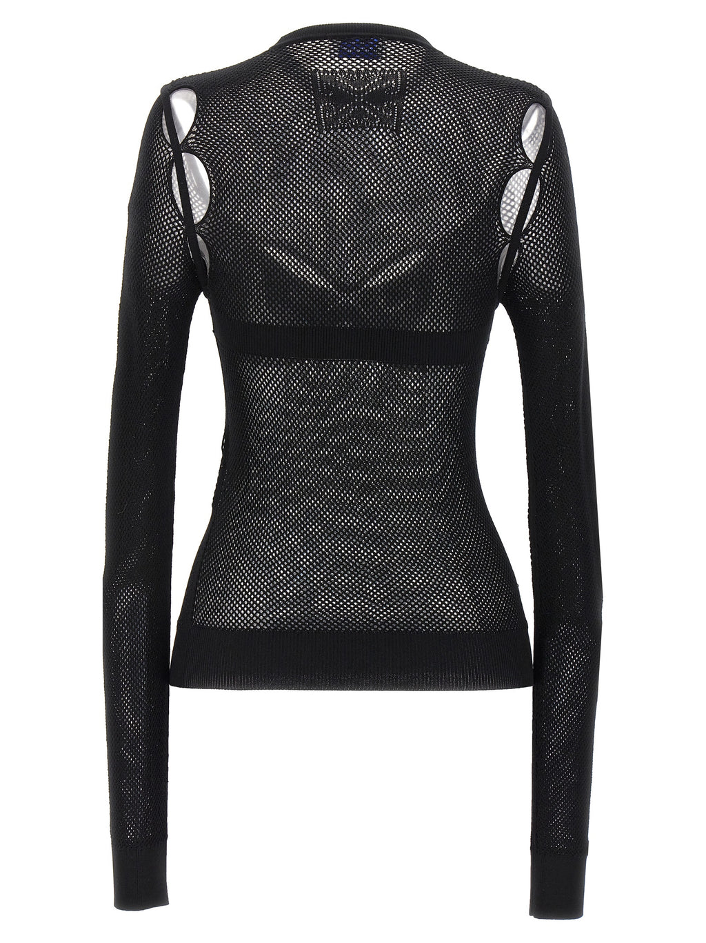 Off White Net Arrow Bralette Top