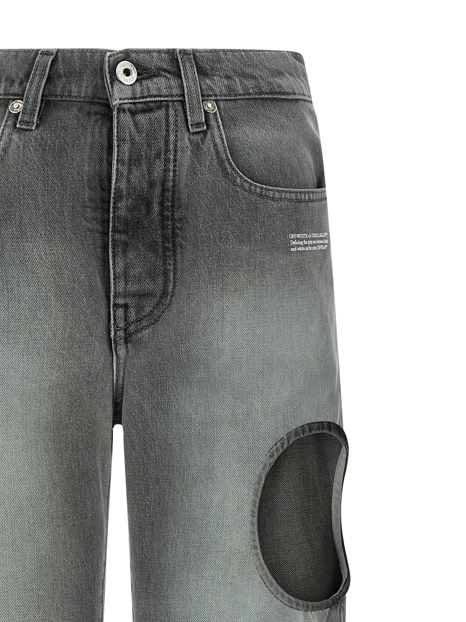 Off White Spray New Meteor Jeans