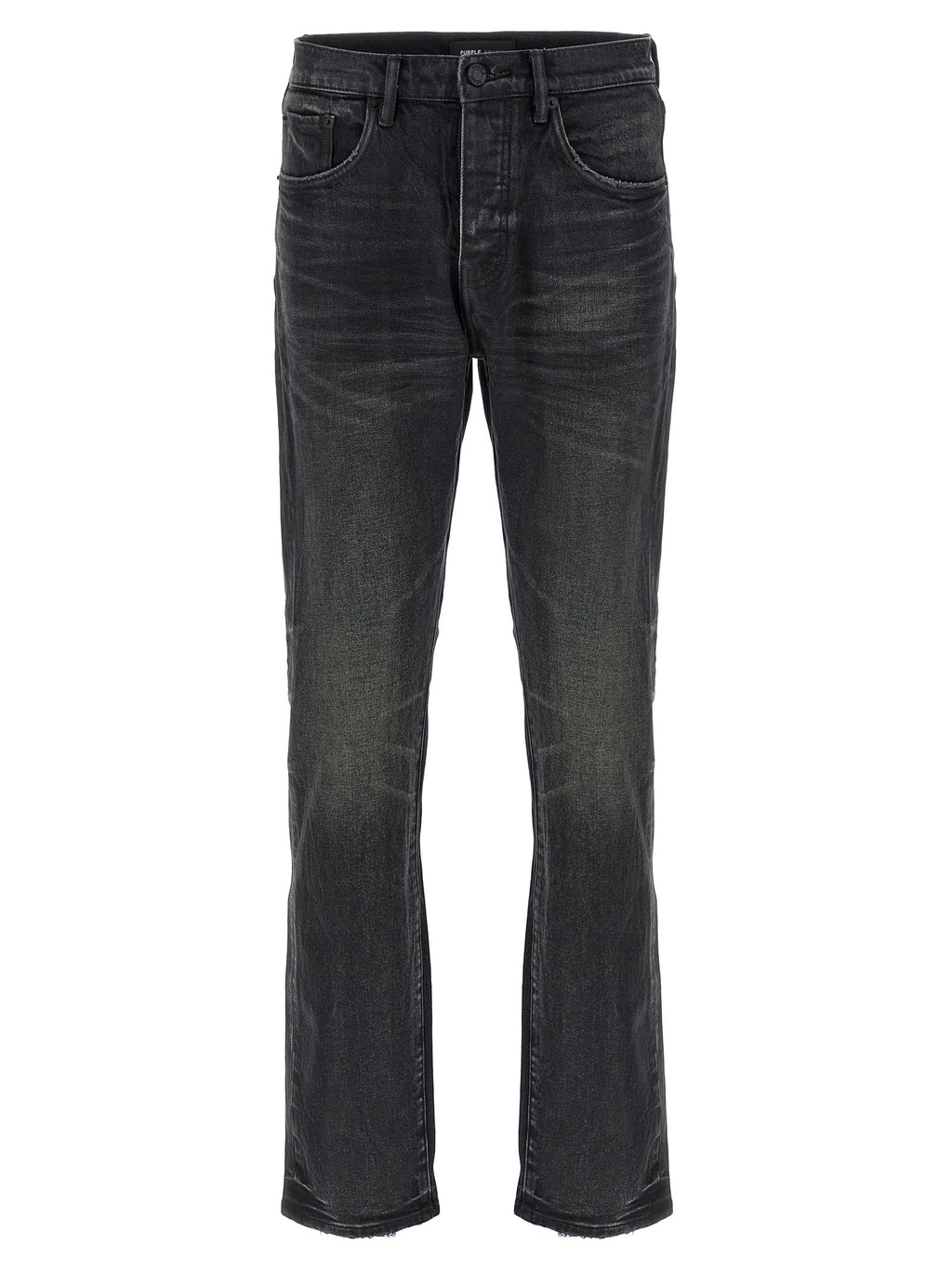 Purple P005 Double Dip Coated Jeans