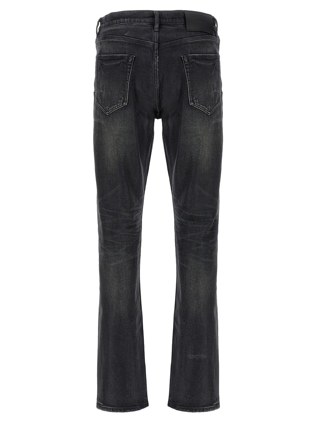 Purple P005 Double Dip Coated Jeans