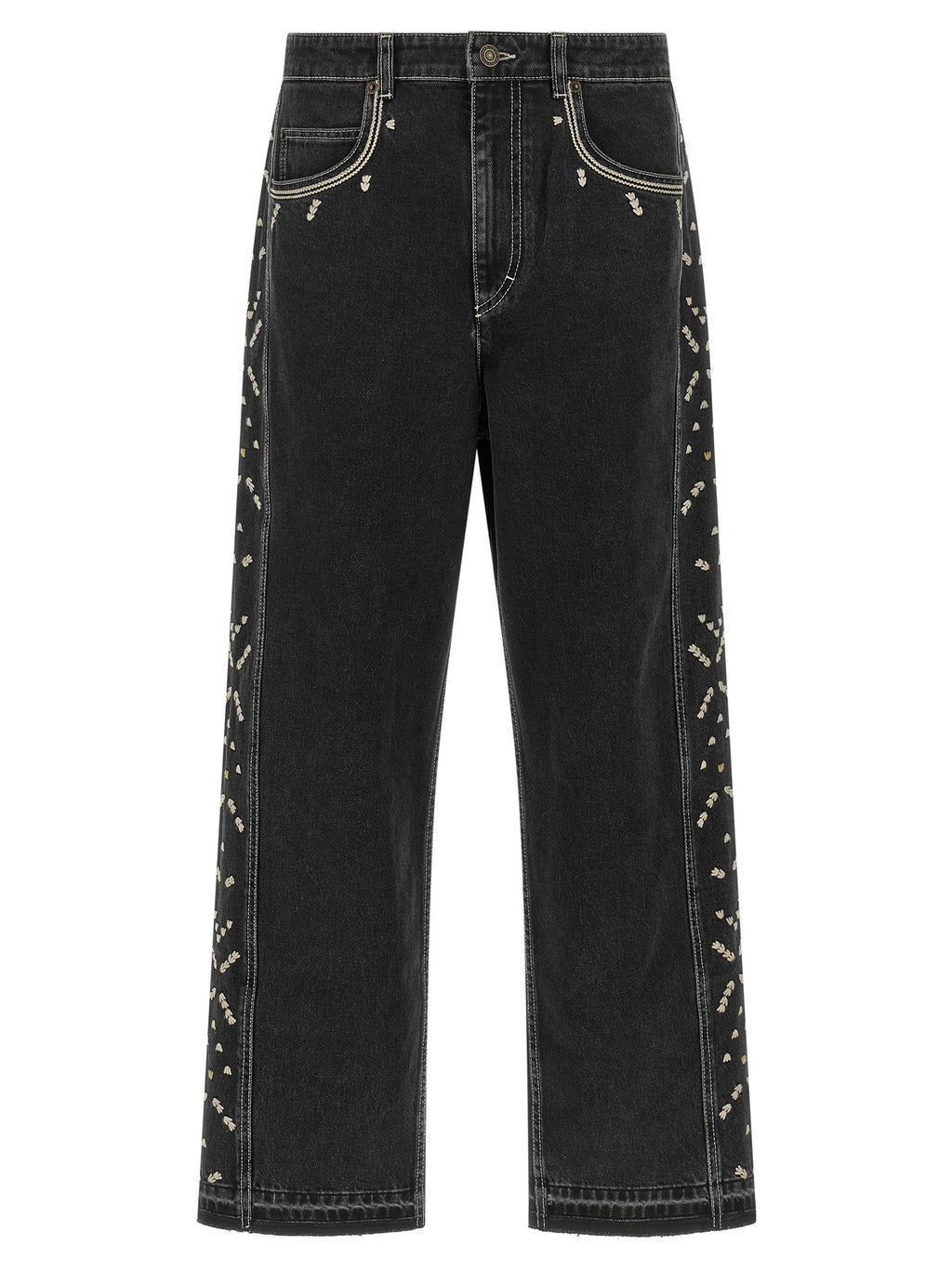 Marant Jorian Jeans With Embroideries