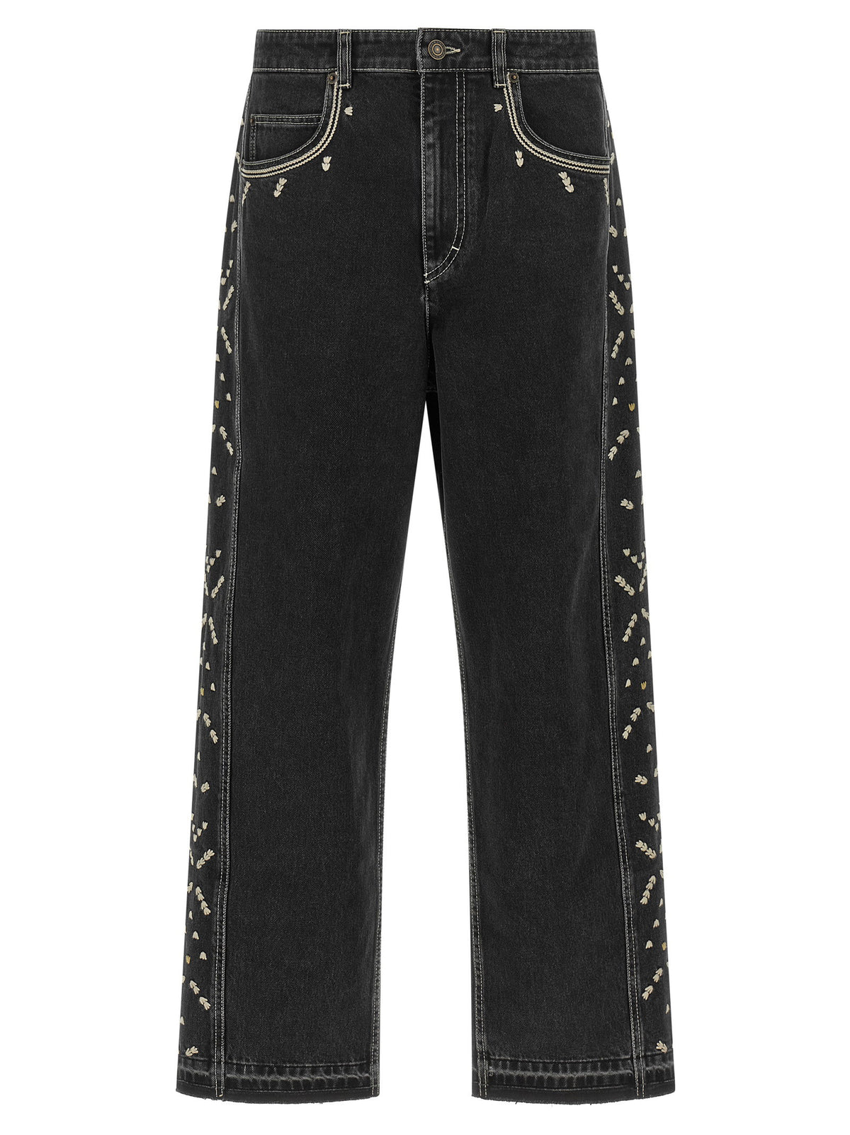Marant Jorian Jeans With Embroideries