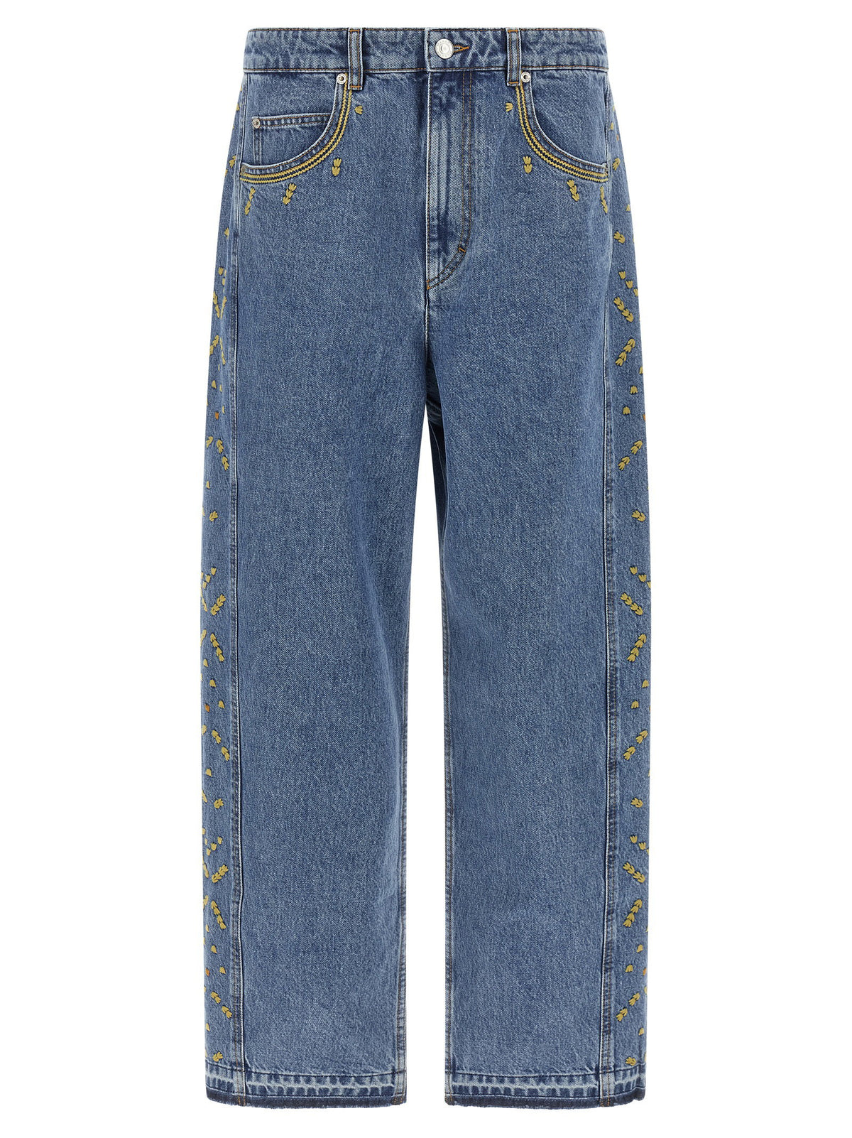Marant Jorian Jeans With Embroideries