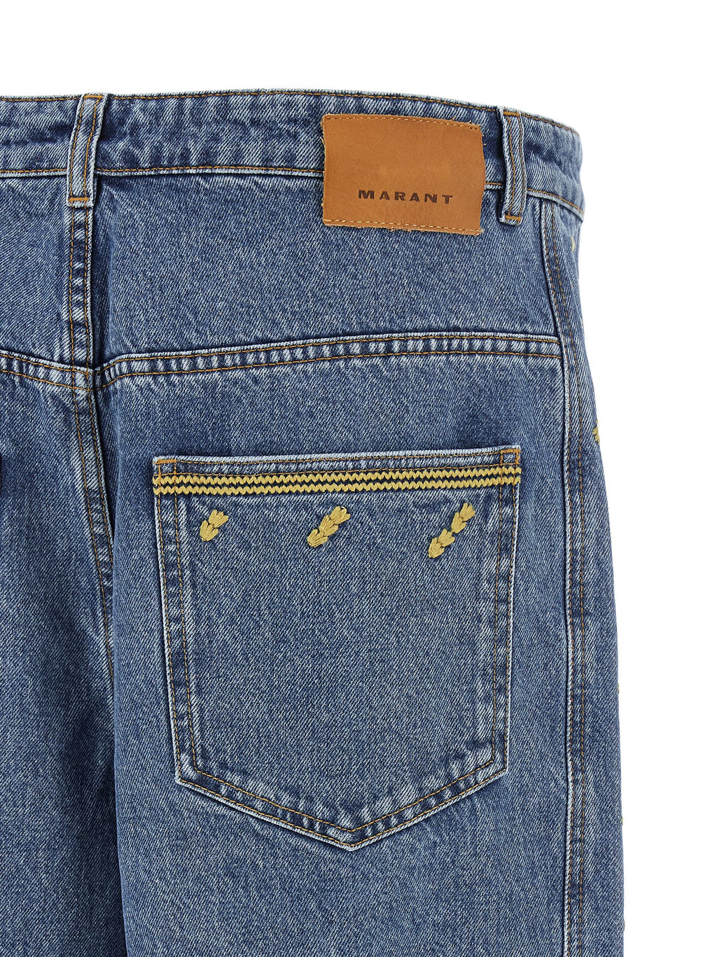Marant Jorian Jeans With Embroideries