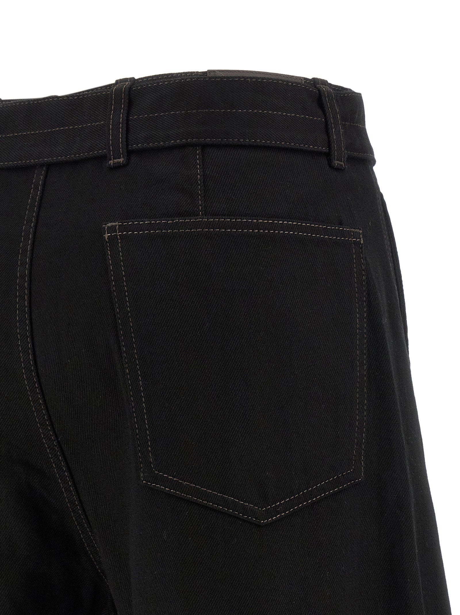 Lemaire Twisted Belted Jeans