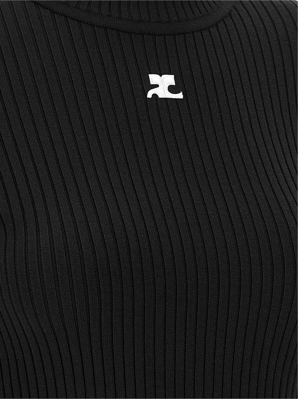 Courreges Reedition High Neck Sweater