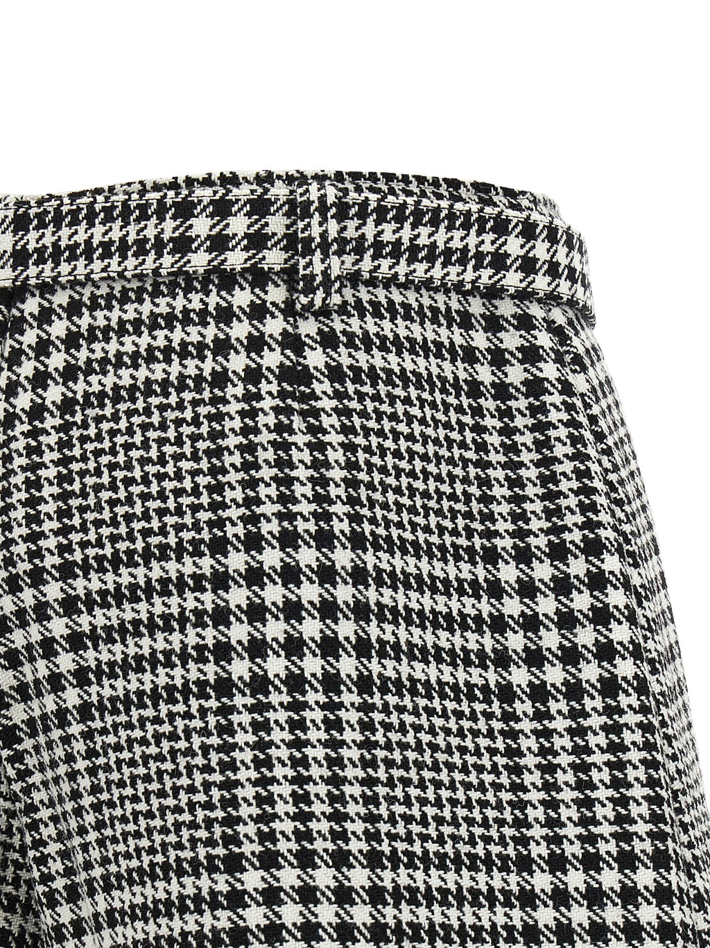 Self-Portrait Bouclé Wool Skort